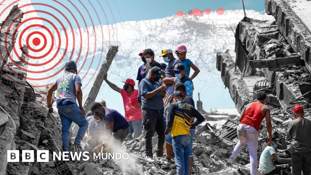 Imagen para: La Guaira: Un mapa satelital revela la magnitud de la devastación tras los terremotos en Venezuela