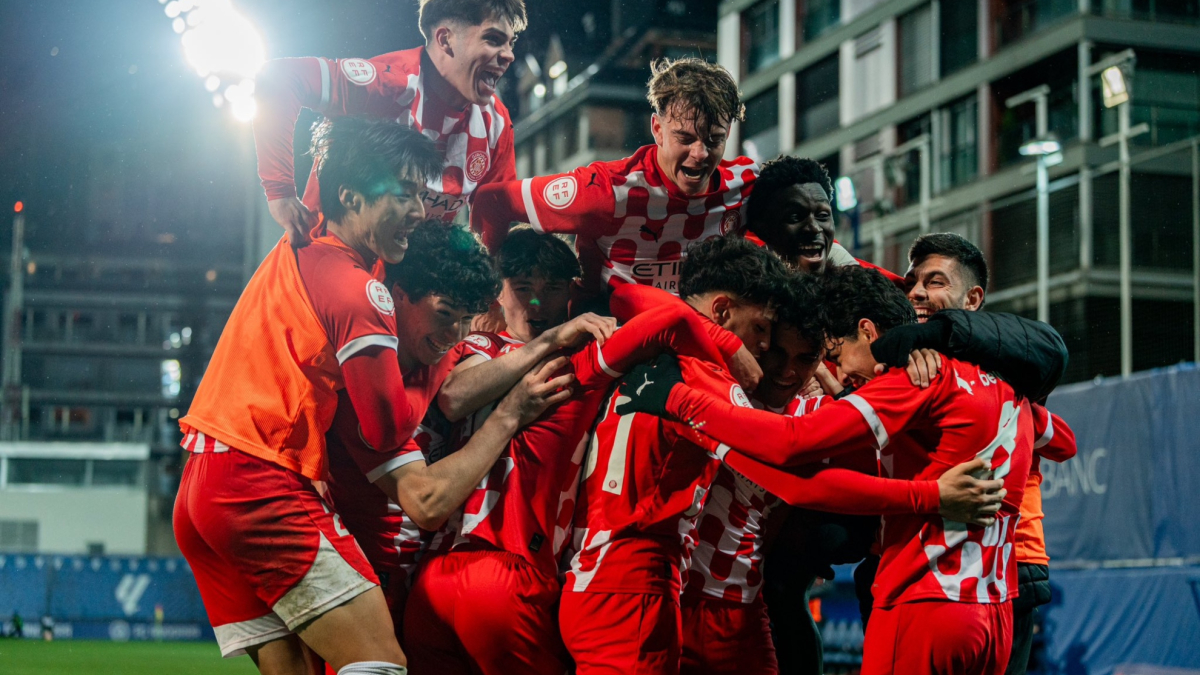Imagen para: El Girona, con el filial, logra una remontada histórica y se clasifica para la final de la Copa Catalunya