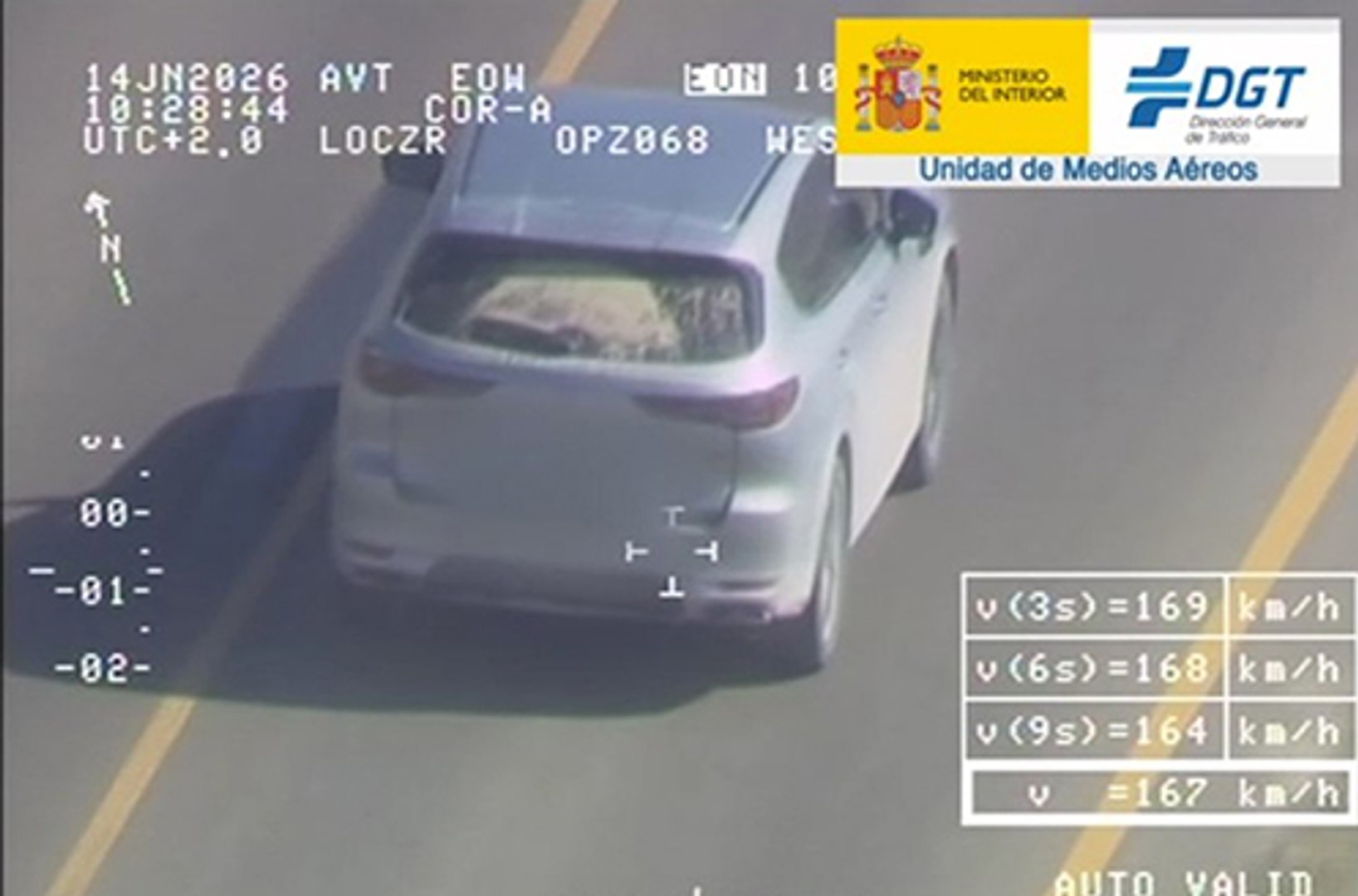 La DGT caza a un coche a 168 km/h en un tramo de obras: Implicaciones para la seguridad vial