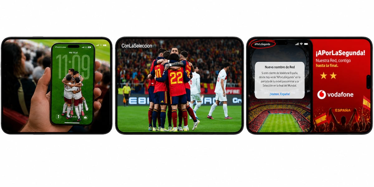 Imagen para: Movistar, Orange y Vodafone cambian nombres de redes móviles para apoyar a la selección española